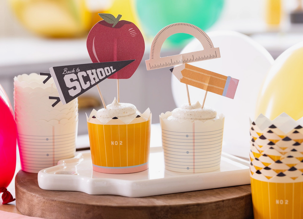 Back To School Baking Cup Set