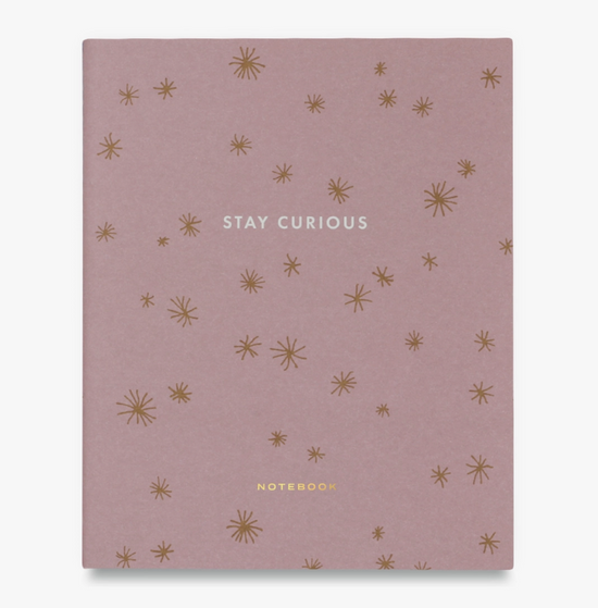 Stay Curious Dotted Notebook