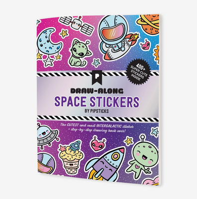 Draw-Along Space Sticker Book