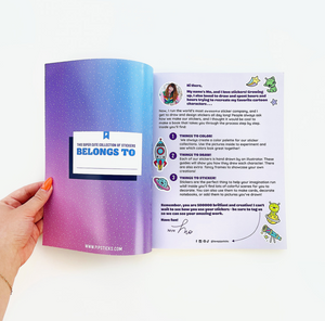 Draw-Along Space Sticker Book