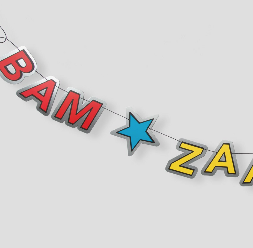 Bam Zaaap Pow Banner