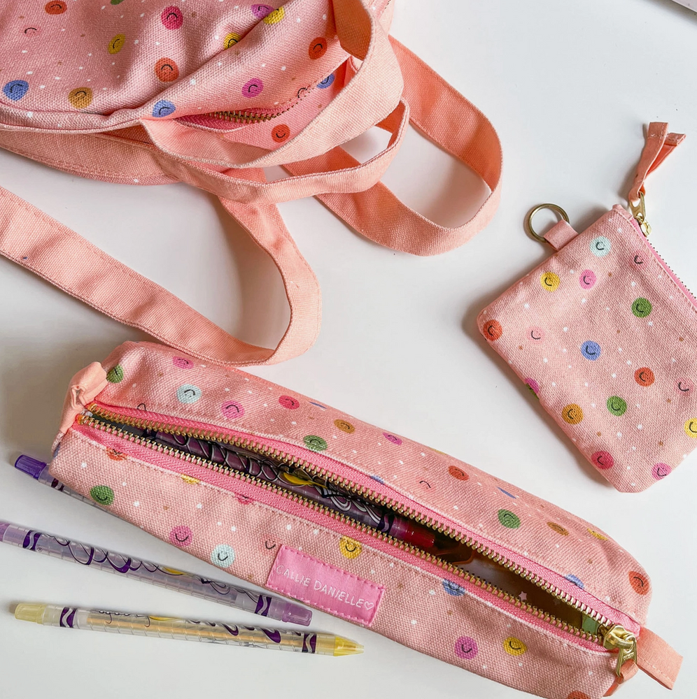 Happy Day Smiley Pencil Pouch