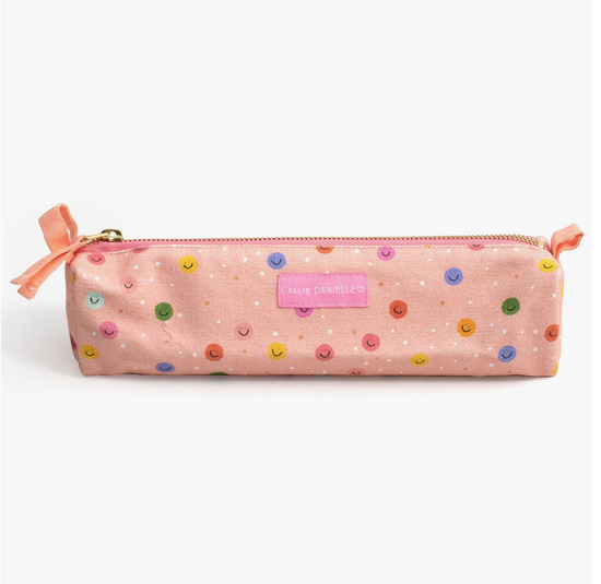 Load image into Gallery viewer, Happy Day Smiley Pencil Pouch
