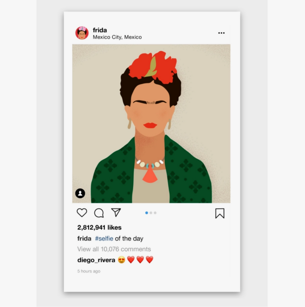 Frida Instagram Sticker