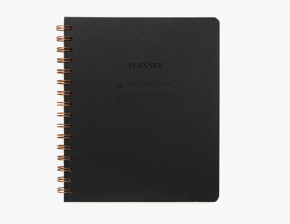 School Planner - Black