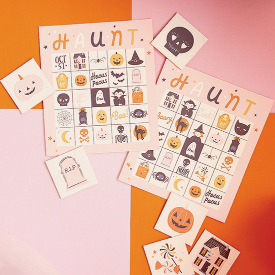 Hey Pumpkin Bingo Game