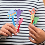 Make Your Own Space Monster Puppets