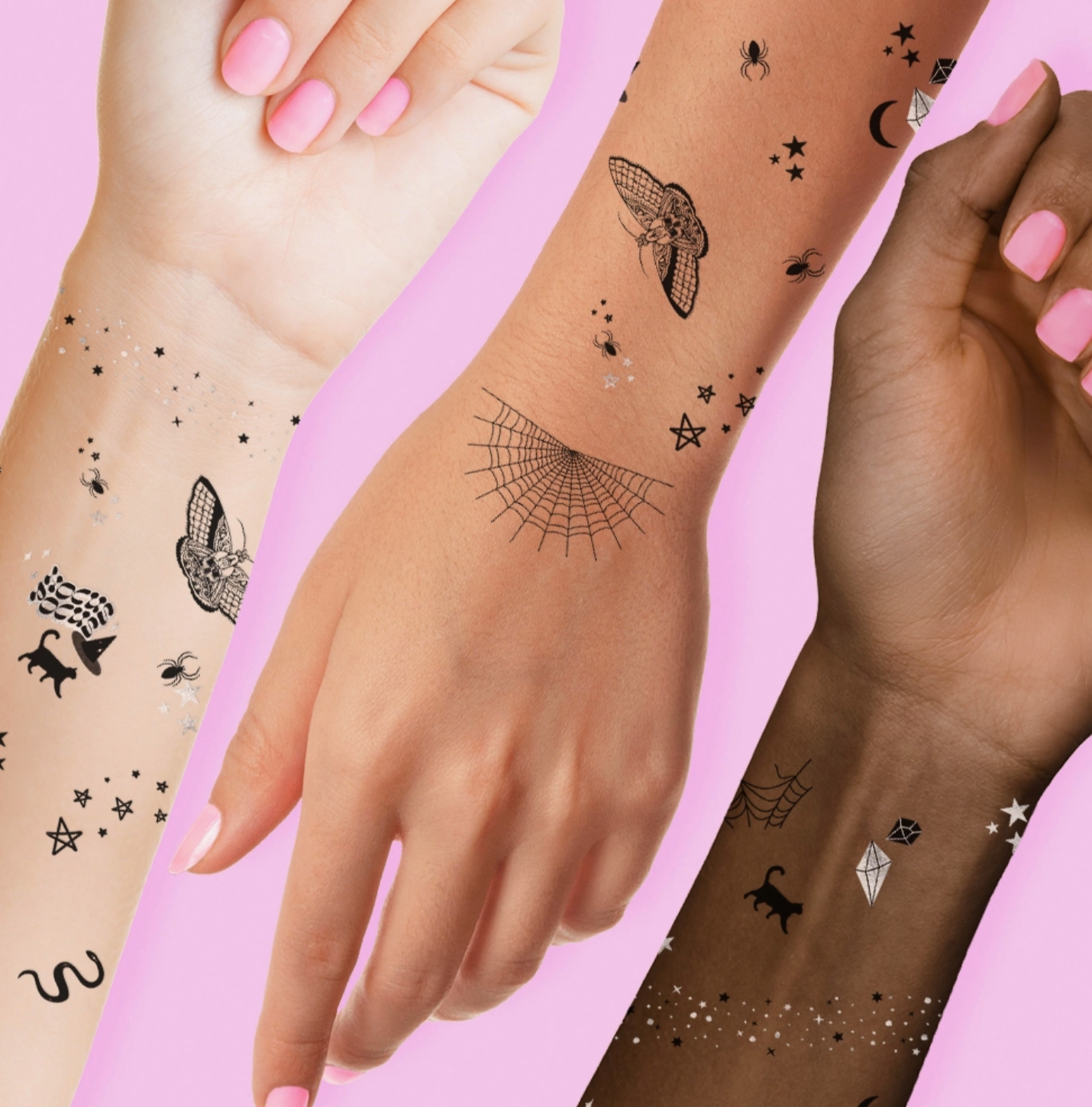 Witch Please - Halloween Temporary Tattoos