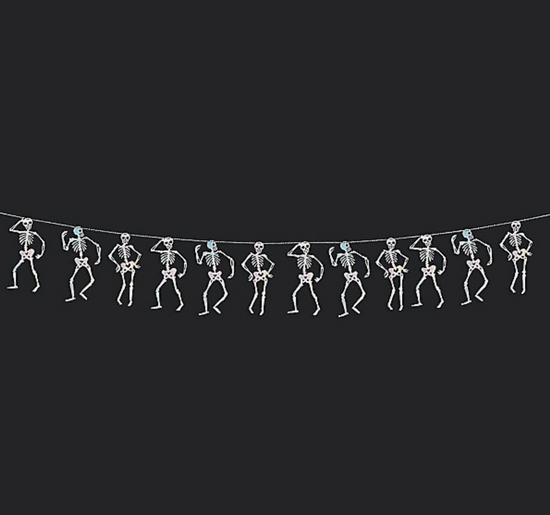 Holographic Skeleton Garland