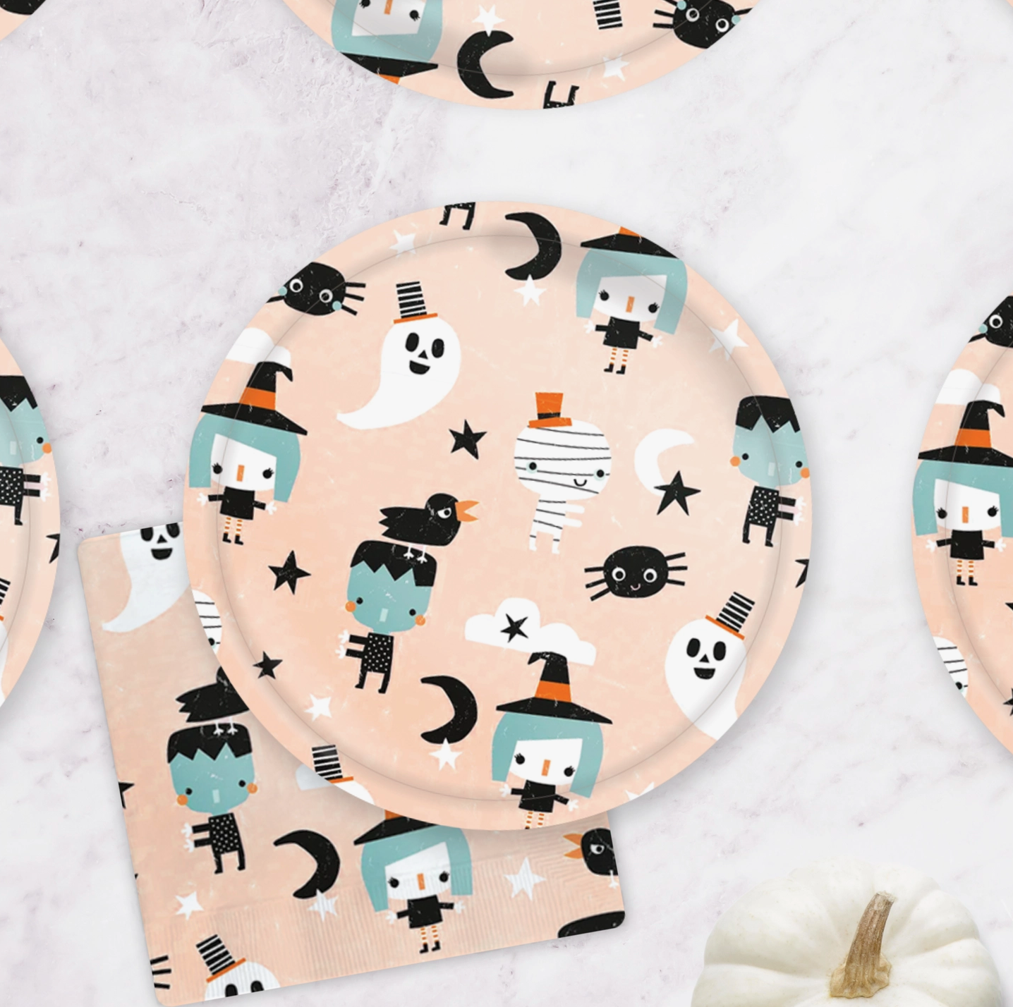 Halloween Friends Icon Paper Cups