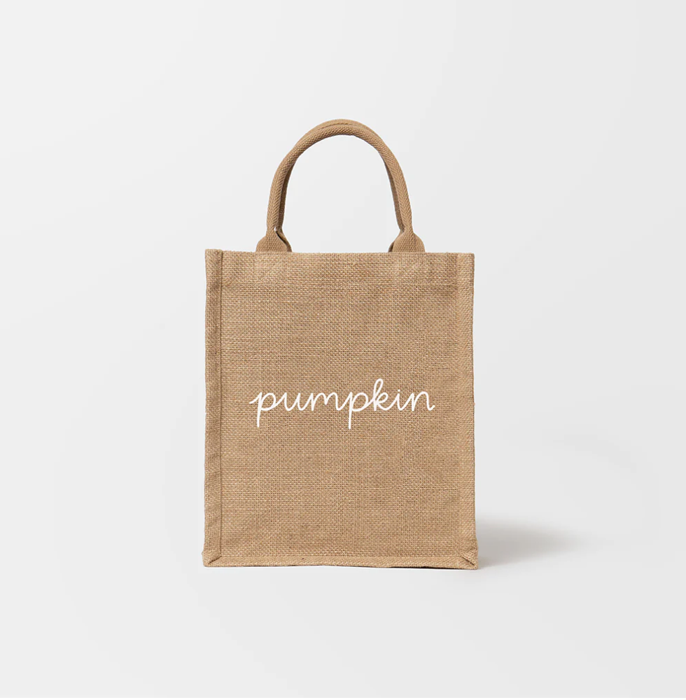 Load image into Gallery viewer, Reusable Pumpkin Gift Tote

