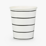 Frenchie Striped Ink 9 oz Cups