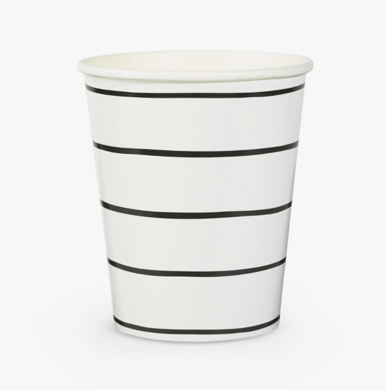Load image into Gallery viewer, Frenchie Striped Ink 9 oz Cups
