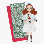 Clara Christmas Paper Doll & Greeting Card