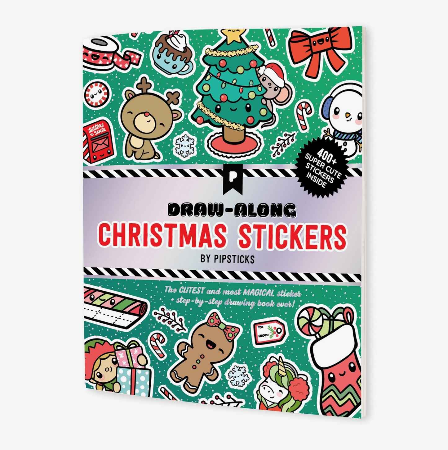 Draw-Along Christmas Sticker Book