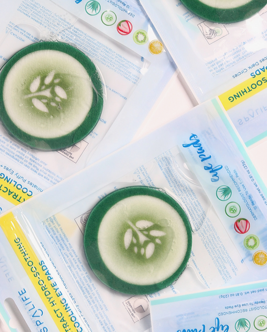 Cucumber Soothing Spa Cooling Eye Pads