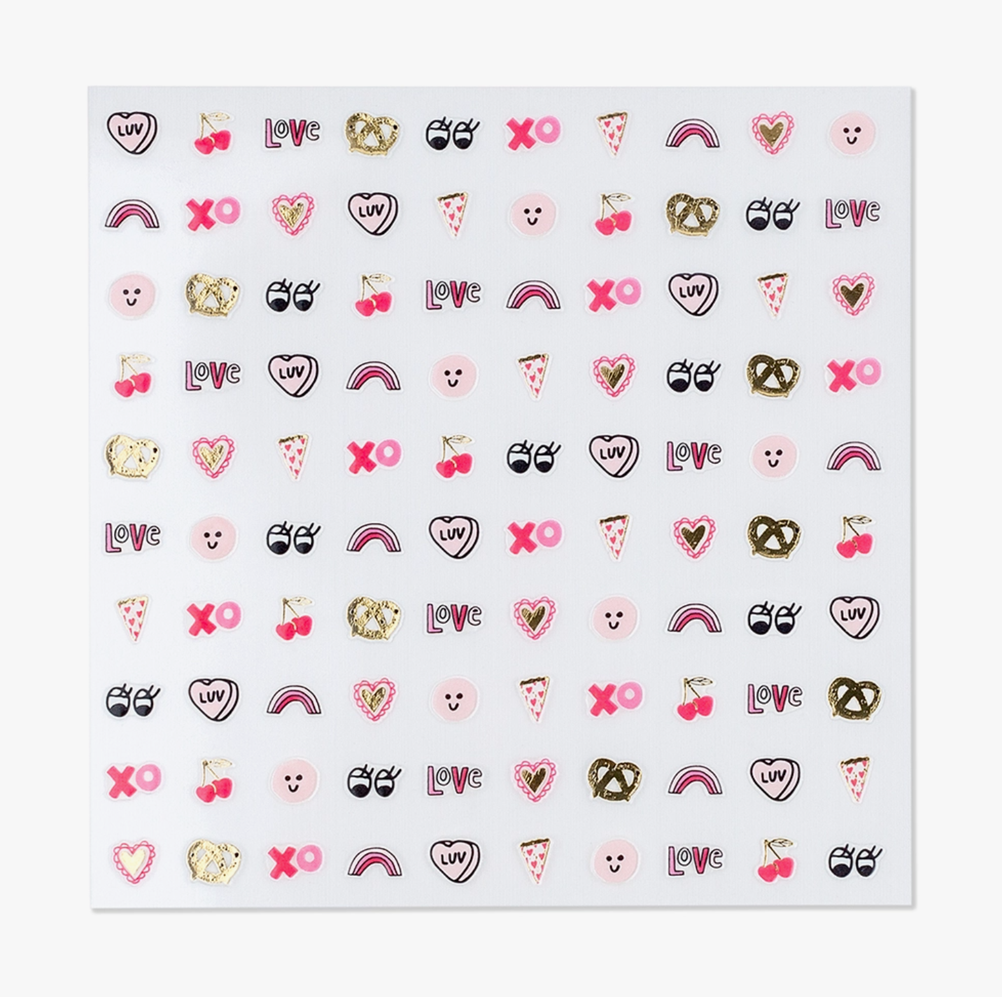 Love Notes Nail Stickers