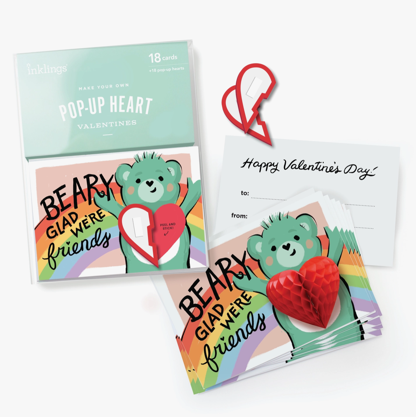 Pop-Up Valentines - Bear