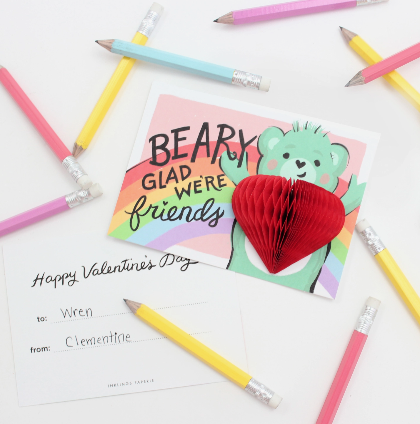 Pop-Up Valentines - Bear