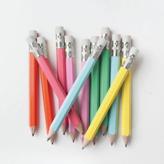 Rainbow Mini Pencils