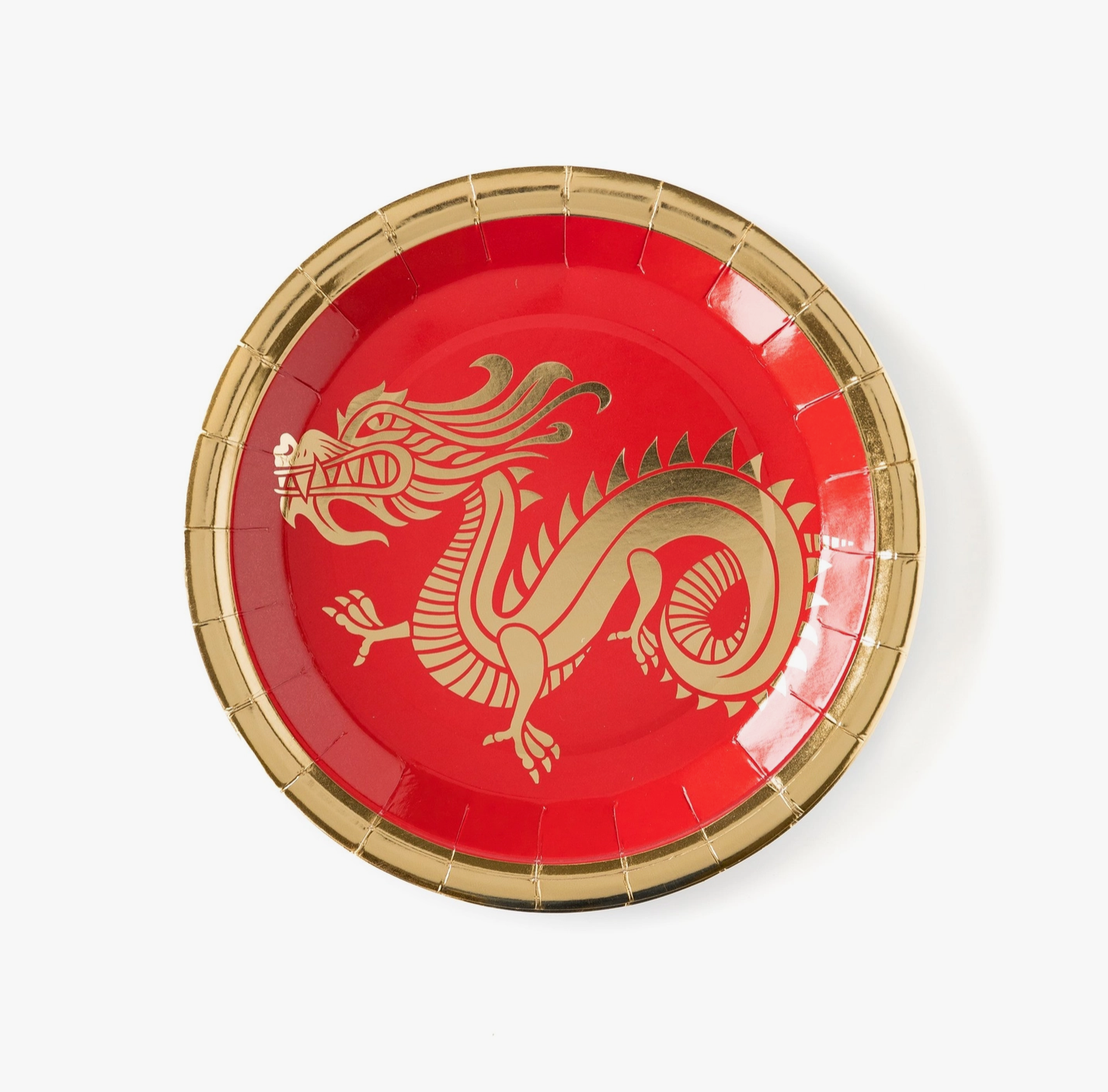 Lunar New Year Dragon Plates