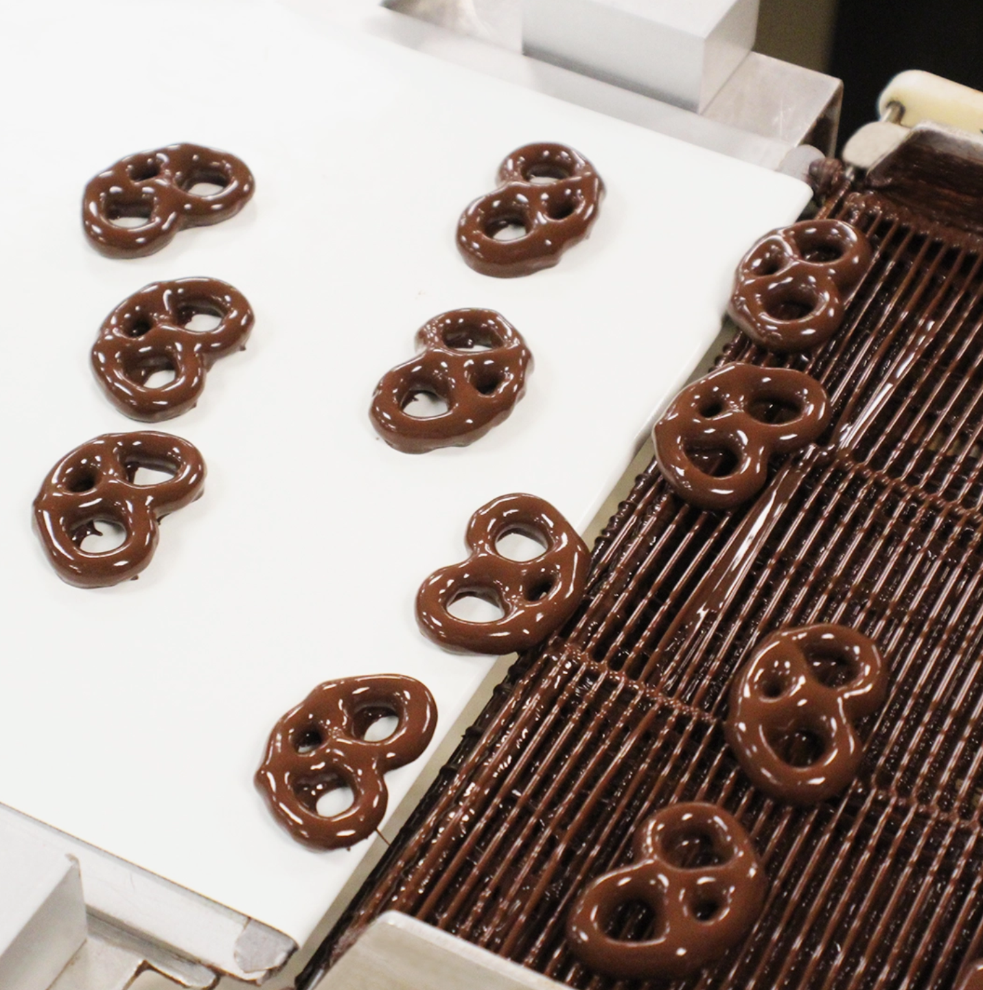 Chocolate Covered Mini-Twist Pretzels