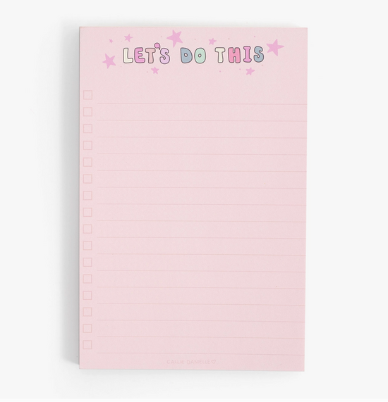 Let's Do This Notepad