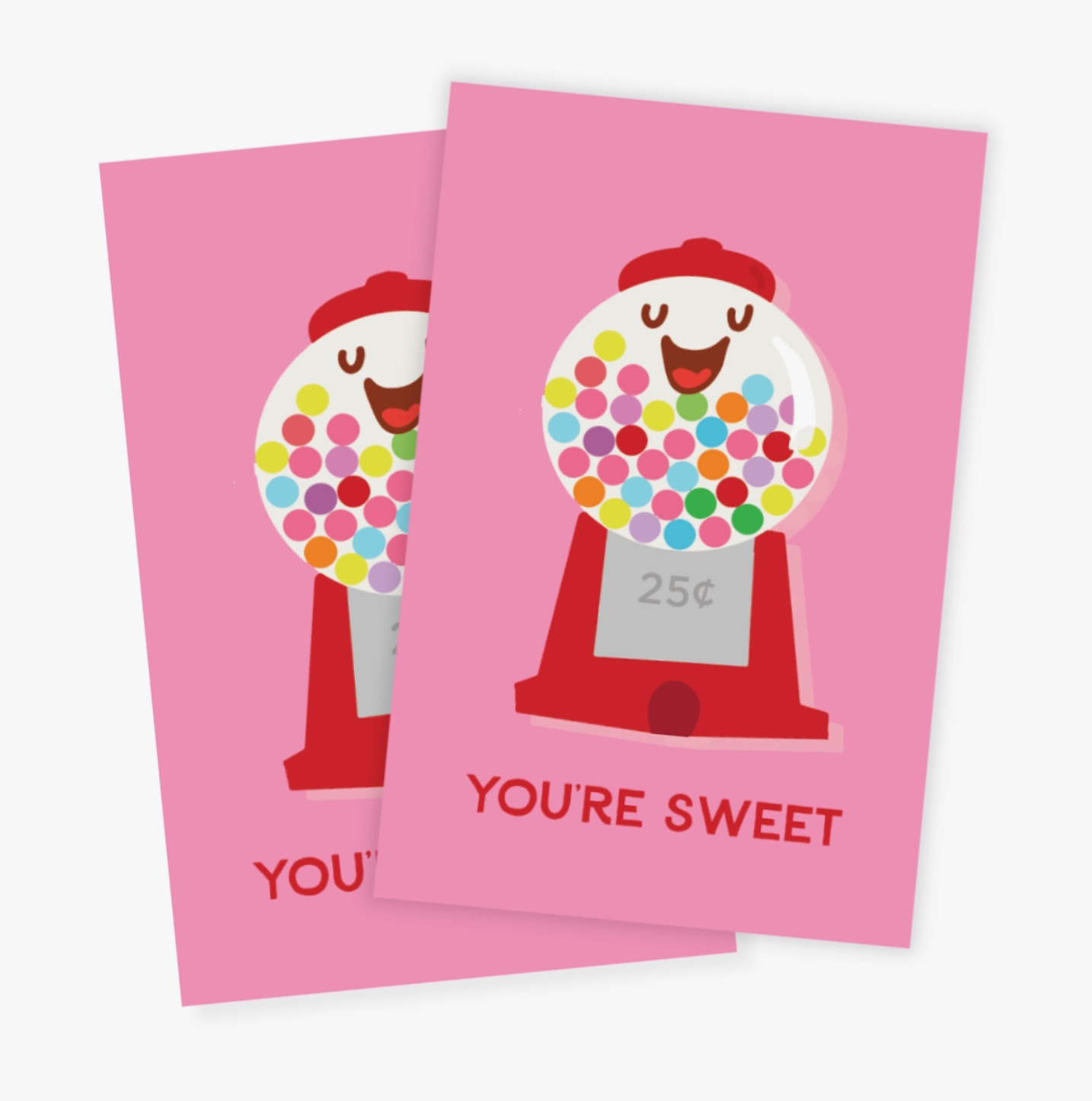 You're Sweet, Valentine Cards