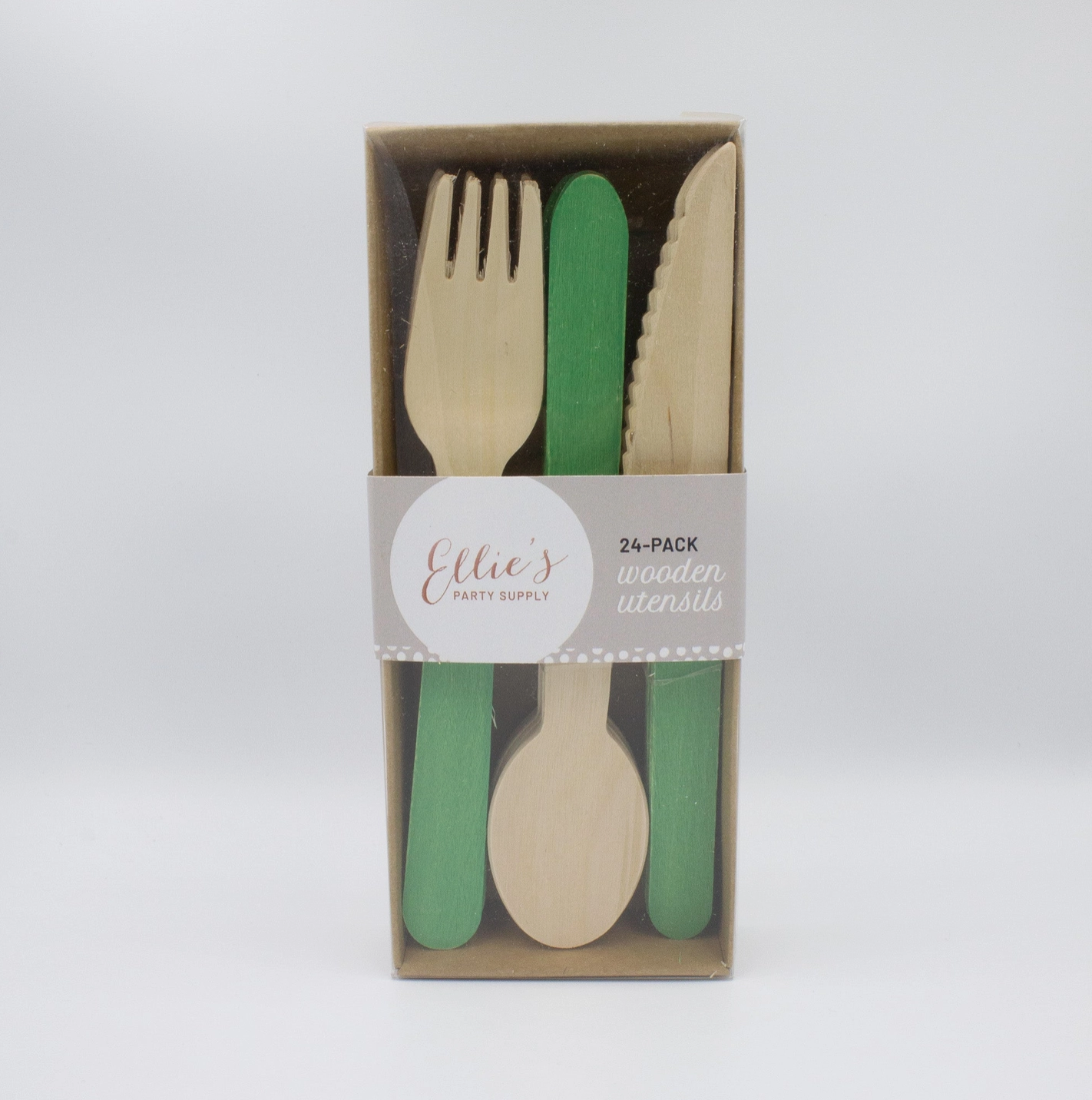 Load image into Gallery viewer, Pastel Wooden Utensils

