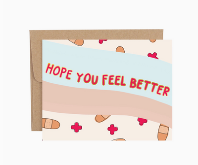 Feel Better Greeting Card