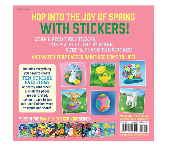 Easter Paint by Sticker Kids