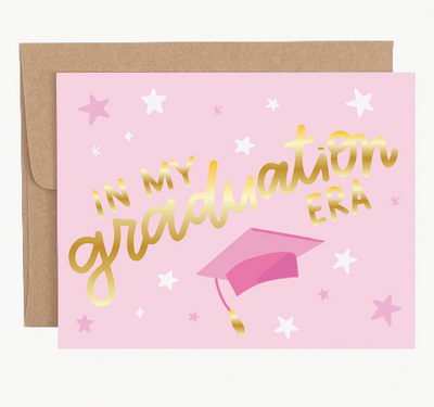 In My Graduation Era Greeting Card