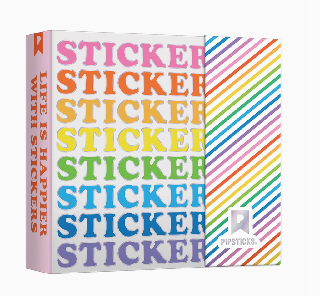 Pipsticks Rainbow Dreams Sticker Keeper store BNWT