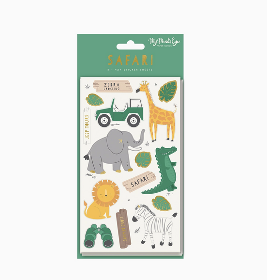 Safari Sticker Set
