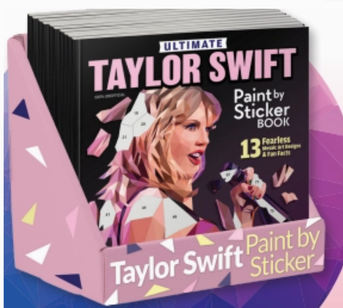 Taylor Swift Sticker Painting
