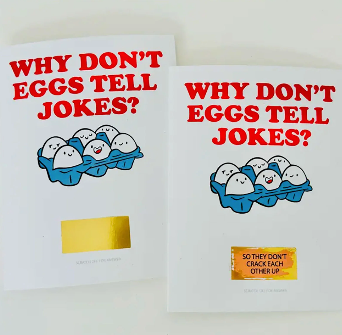 Camp Card Eggs Tell Jokes