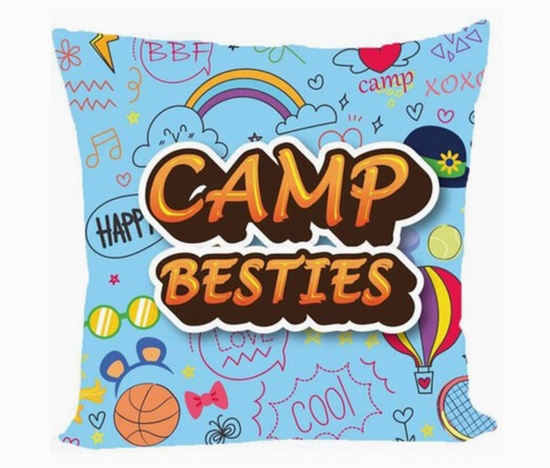 Autograph Pillows - Camp Besties Design
