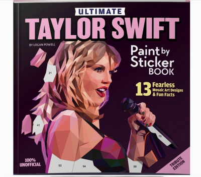 Taylor Swift Sticker Painting