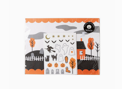 Halloween Placemat with Stickers