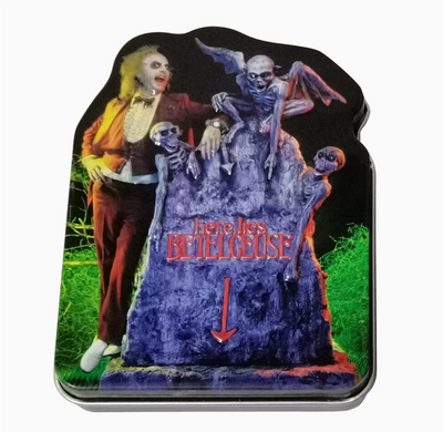 Beetlejuice Afterlife Sours, Collectible Candy Tin