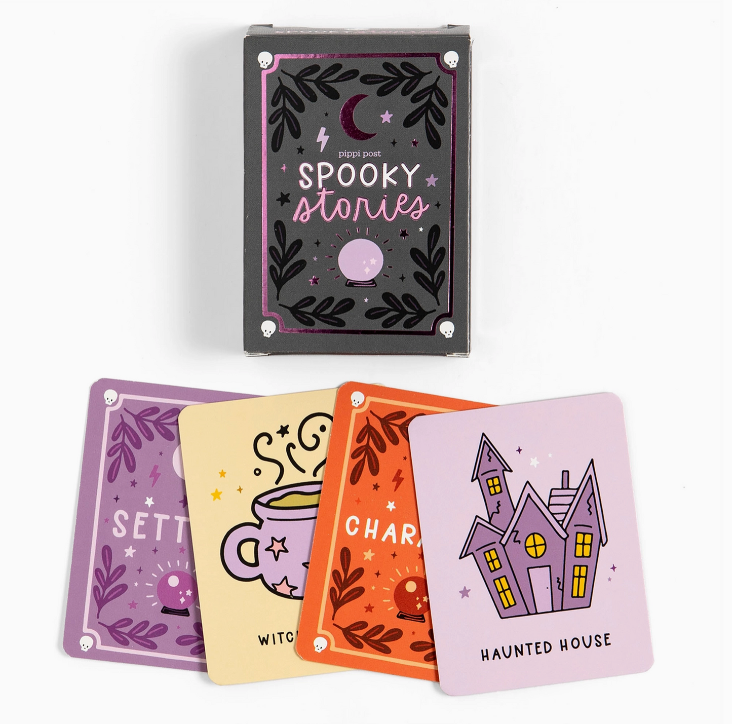 Spooky Stories Storytelling Prompts Card Game