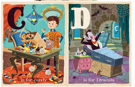 B Is For Boo: A Halloween Alphabet Board Book