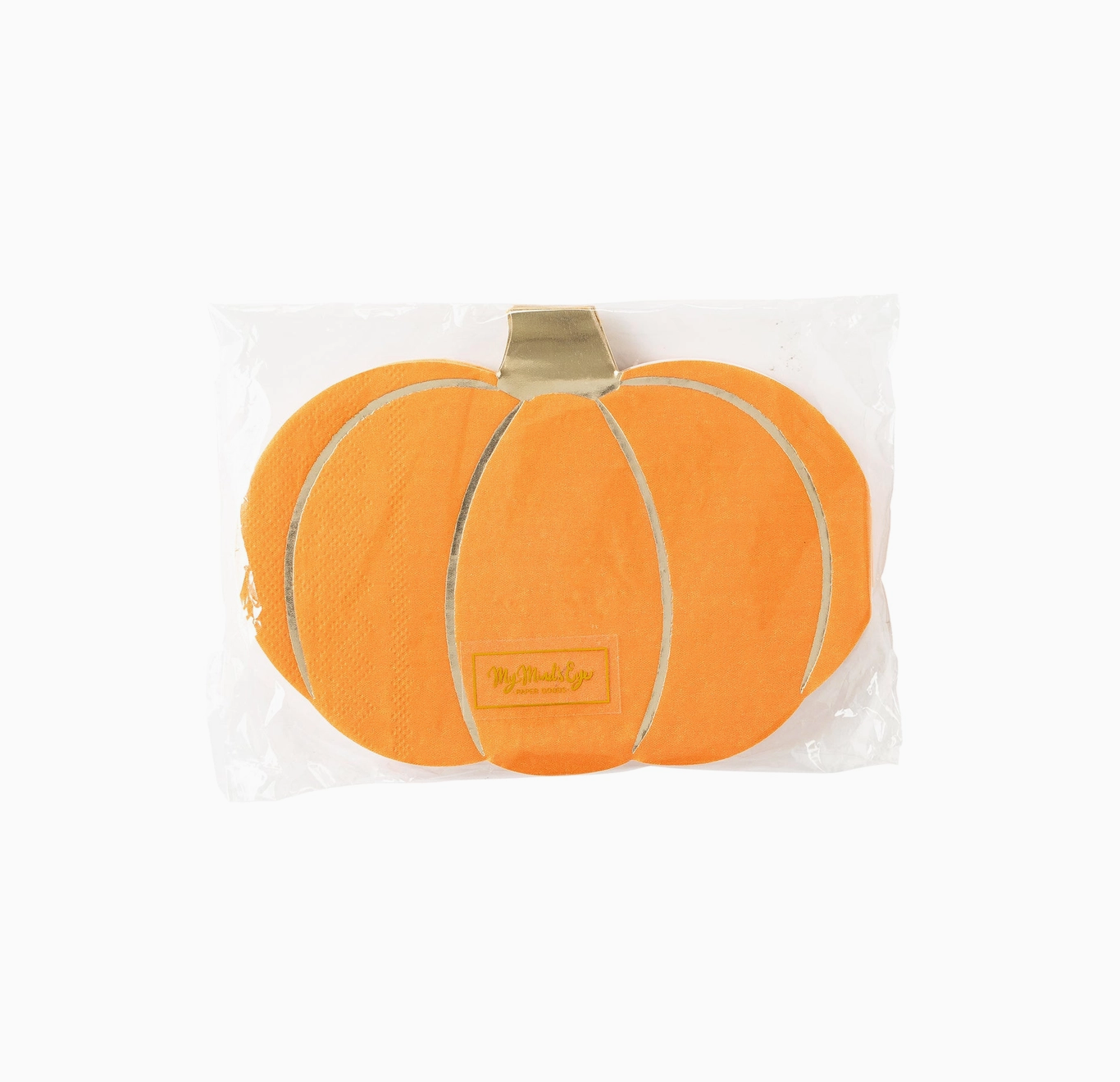 Pumpkin Shaped Napkin Set