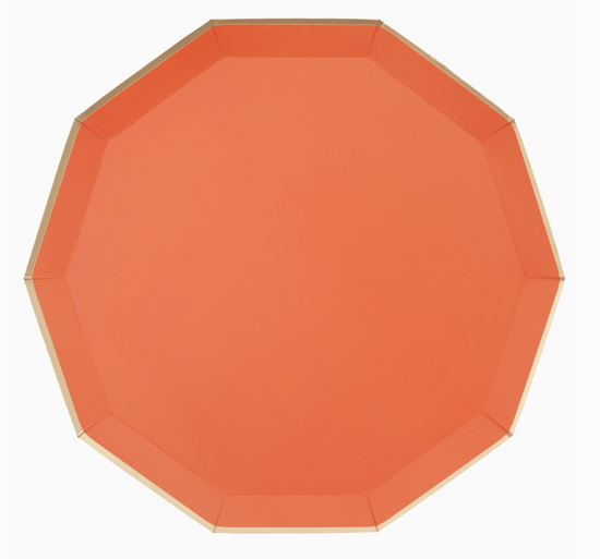 Sunkissed Orange Premium Dinner Plates