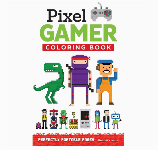 Pocket Coloring Book - Pixel Gamer