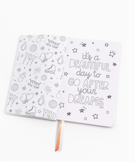 Wavy Lines Petite Planner : 2025 Calendar Year