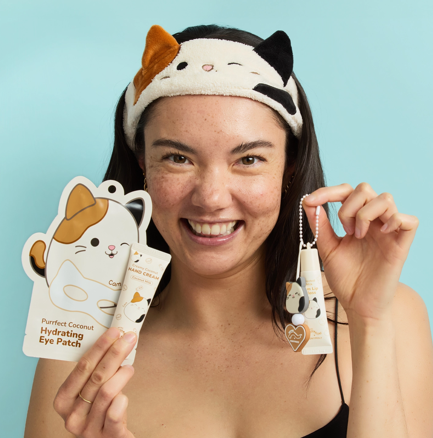 Squishmallows X TONYMOLY Cam Plush Headband