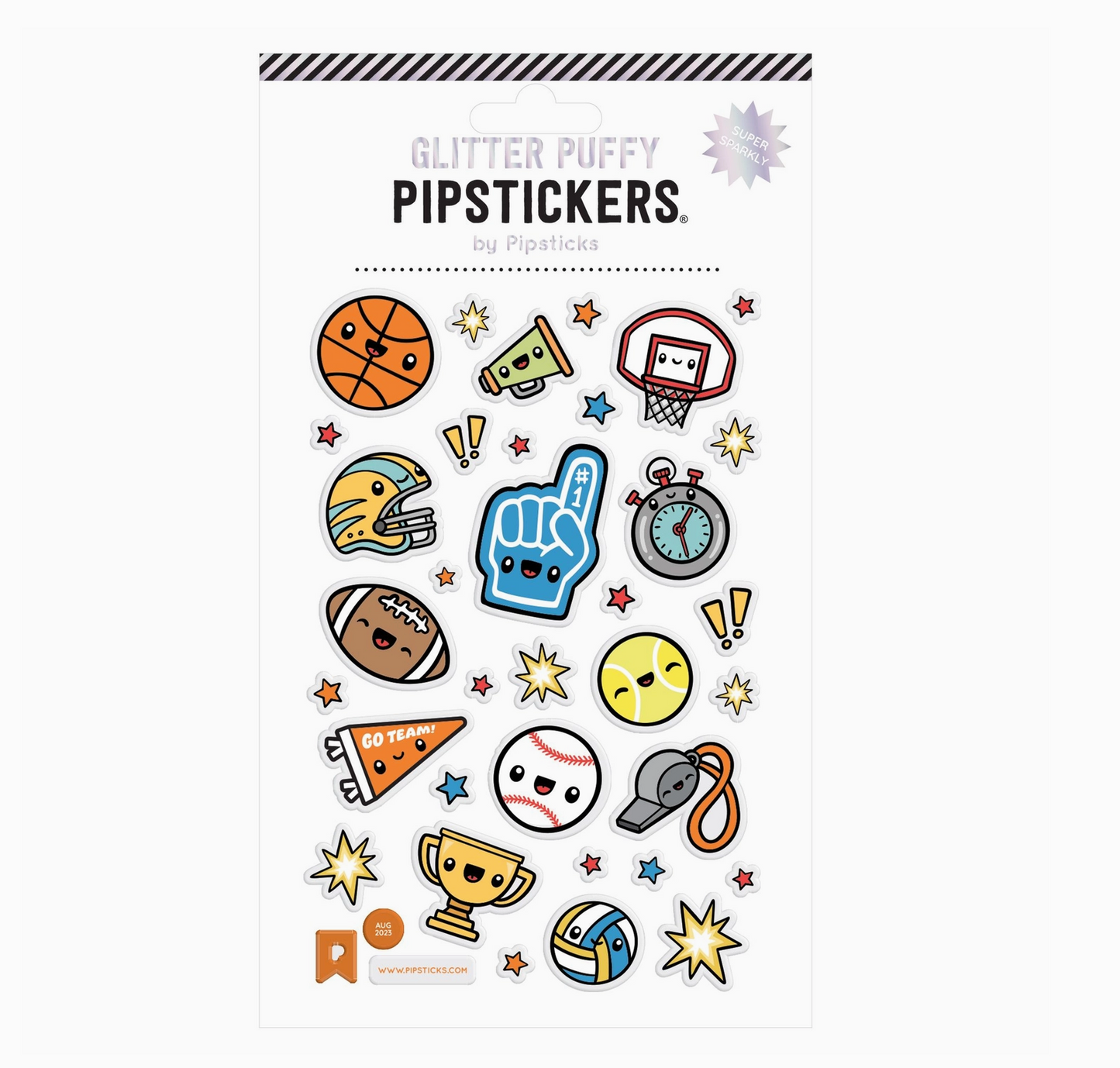 Puffy Good Sports Stickers