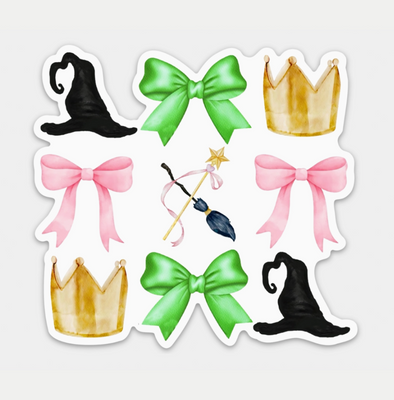 Elphaba and Galinda Musical Inspired Sticker