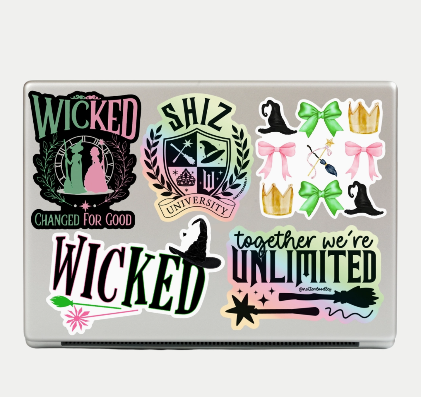 Changed For Good Wicked Inspired Sticker